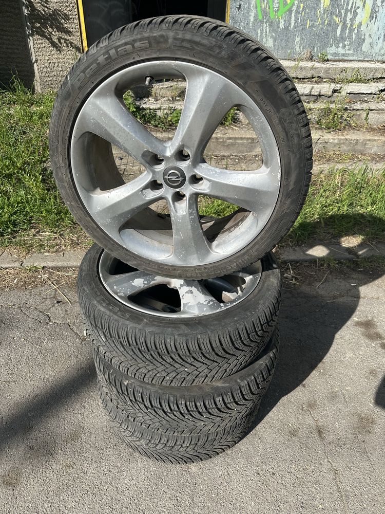 Жанти с гуми 19” opel astra J 5х115 / 8J