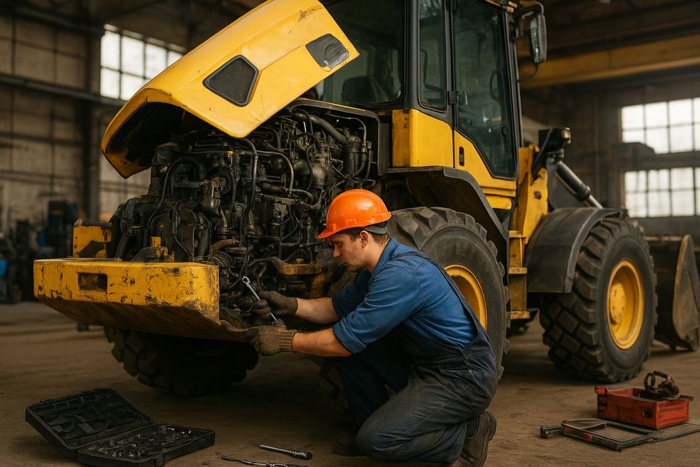 Ремонт и обслуживание спецтехники