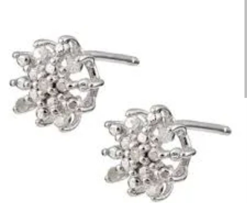 Cercei cu Diamante Abbelina, Argint Sterling 925