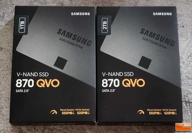 SSD intern 2.5" SAMSUNG 860 870 QVO EVO 1TB si 2TB | Nou Sigilat