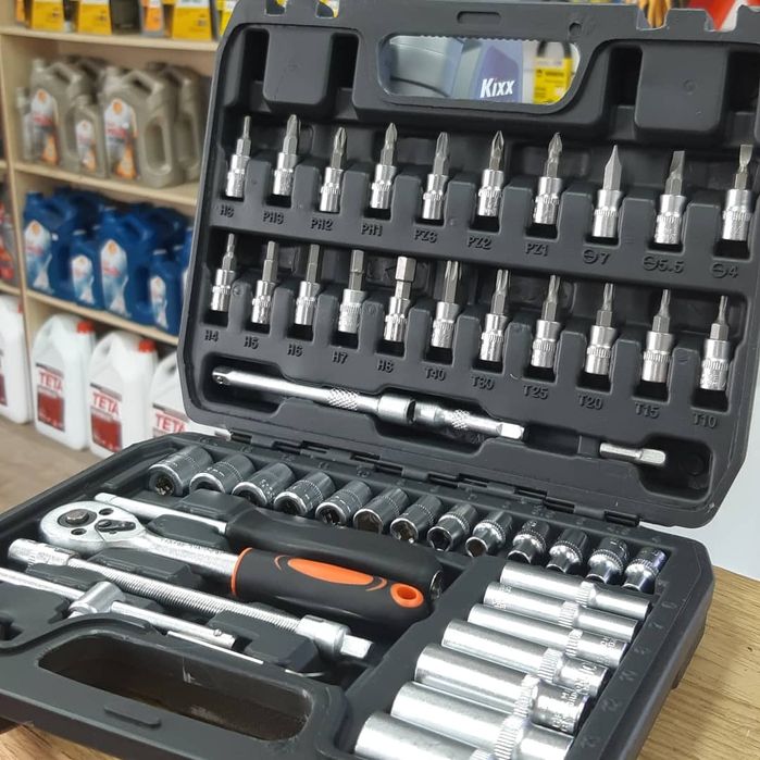 Набор инструментов. Набор ключей 53 предметов