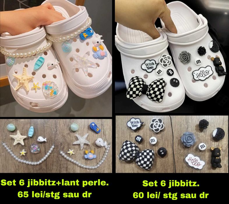 Set Jibbitz crocs
