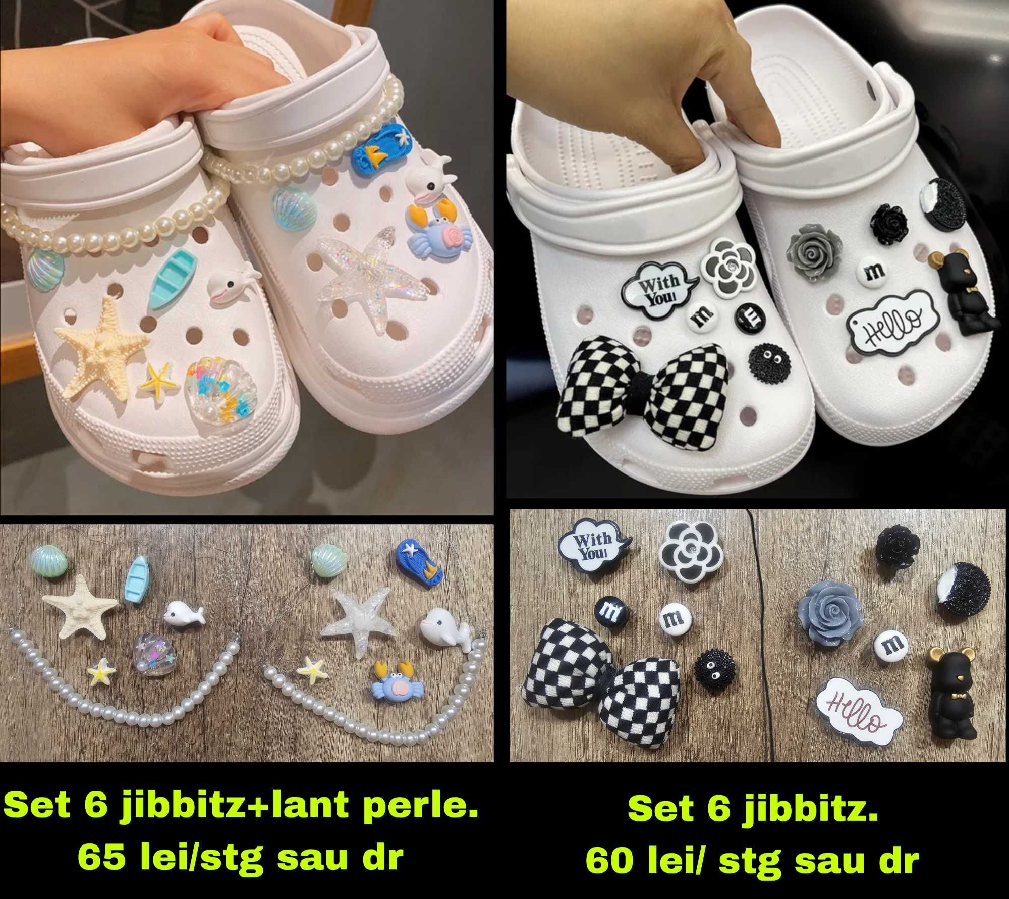 Set Jibbitz, charmuri pt crocs