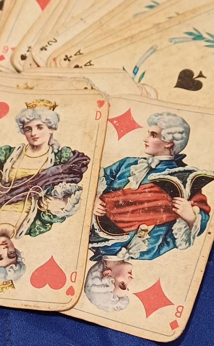 Carti de joc vechi (vintage), nemtesti, 1930