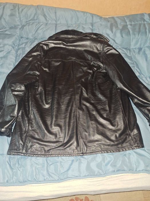 Мъжки кожух черен Л