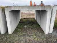 pod, pod prefabricat, U din beton,  cadru tip p2 , pod beton