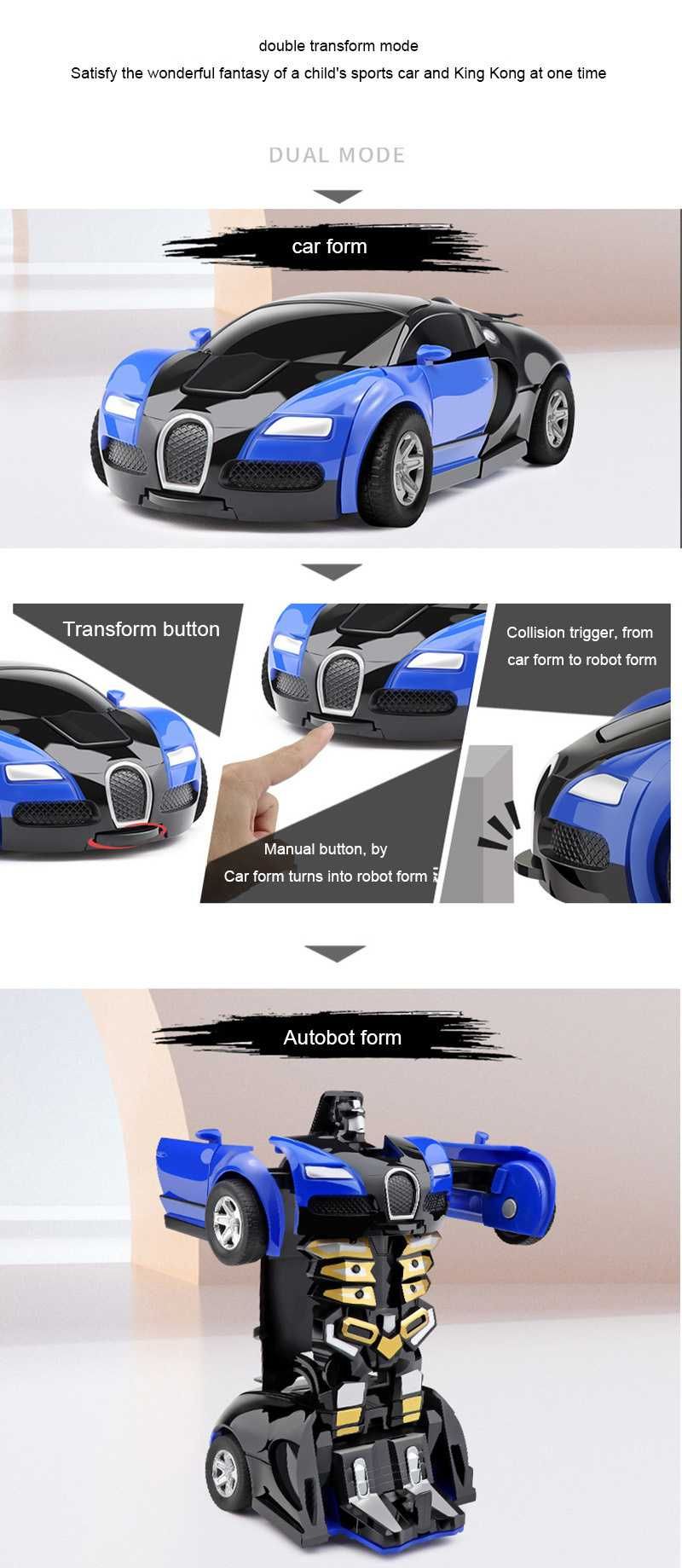 Masinuta robot Bugatti