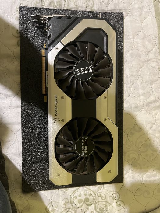 Продам видеокарту Gtx 1070 ti Palit JetStream