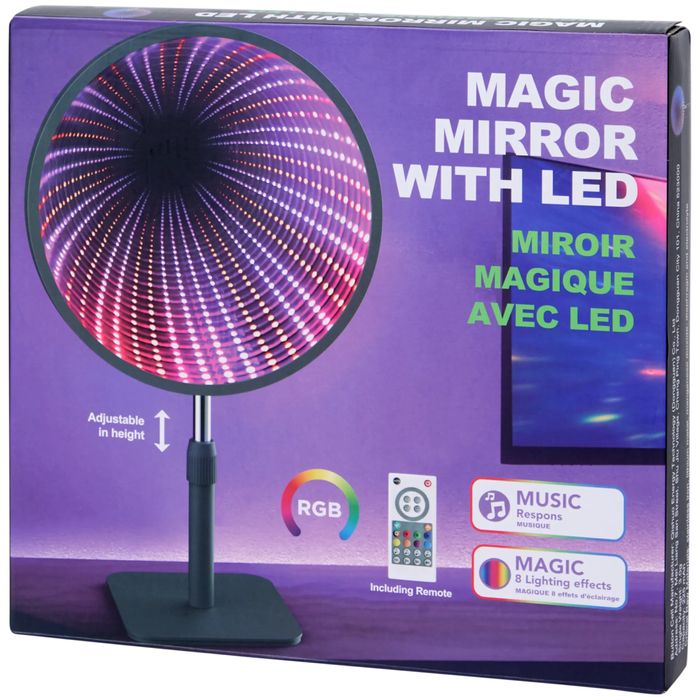 Oglindă magică cu iluminare LED