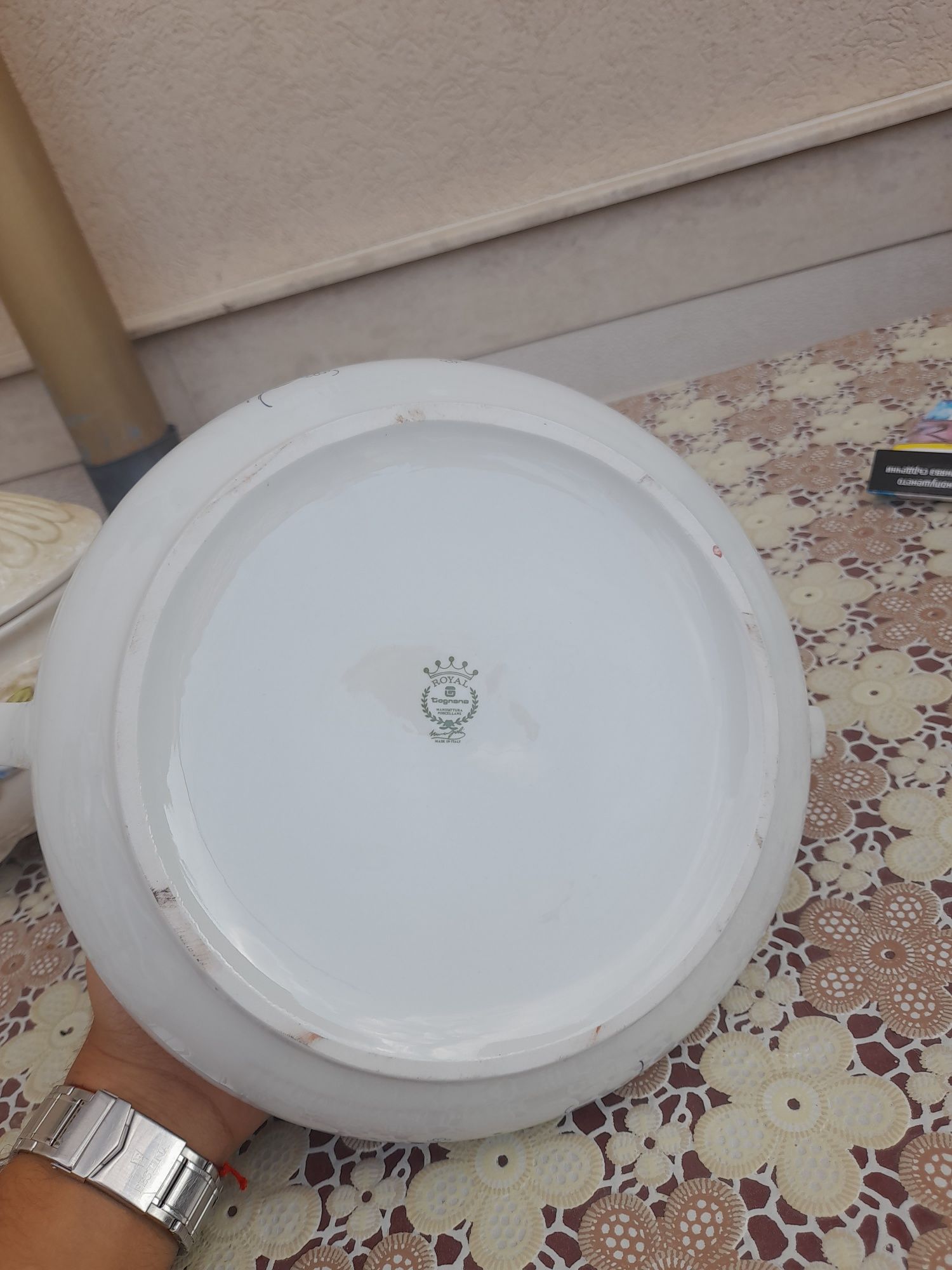 Италиански порцеланов супник Royal Tognana