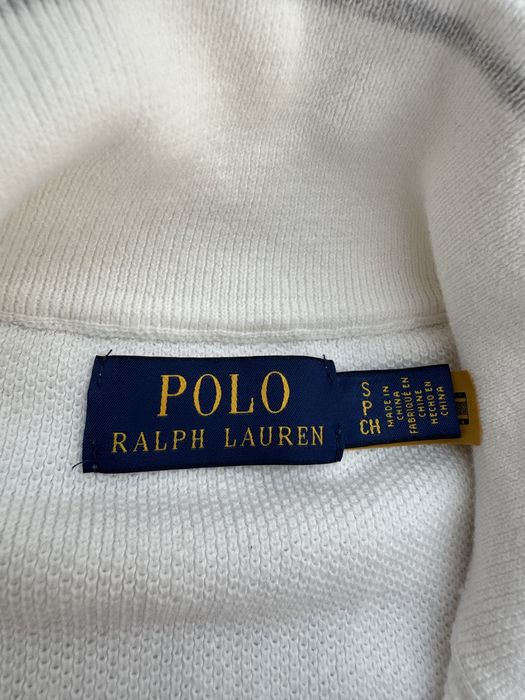 Мъжко! Чисто нов оригинален пуловер Polo Ralph Lauren Quater-Zip Cuton
