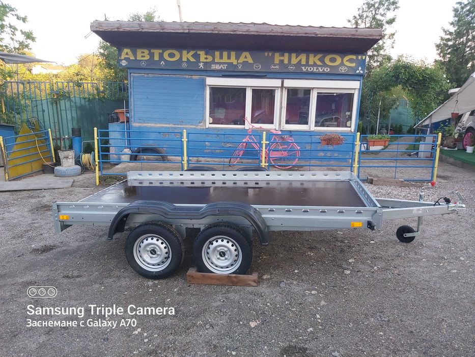 Ремарке Поп Индъстри 3.10 х 1.60 до 750кг.