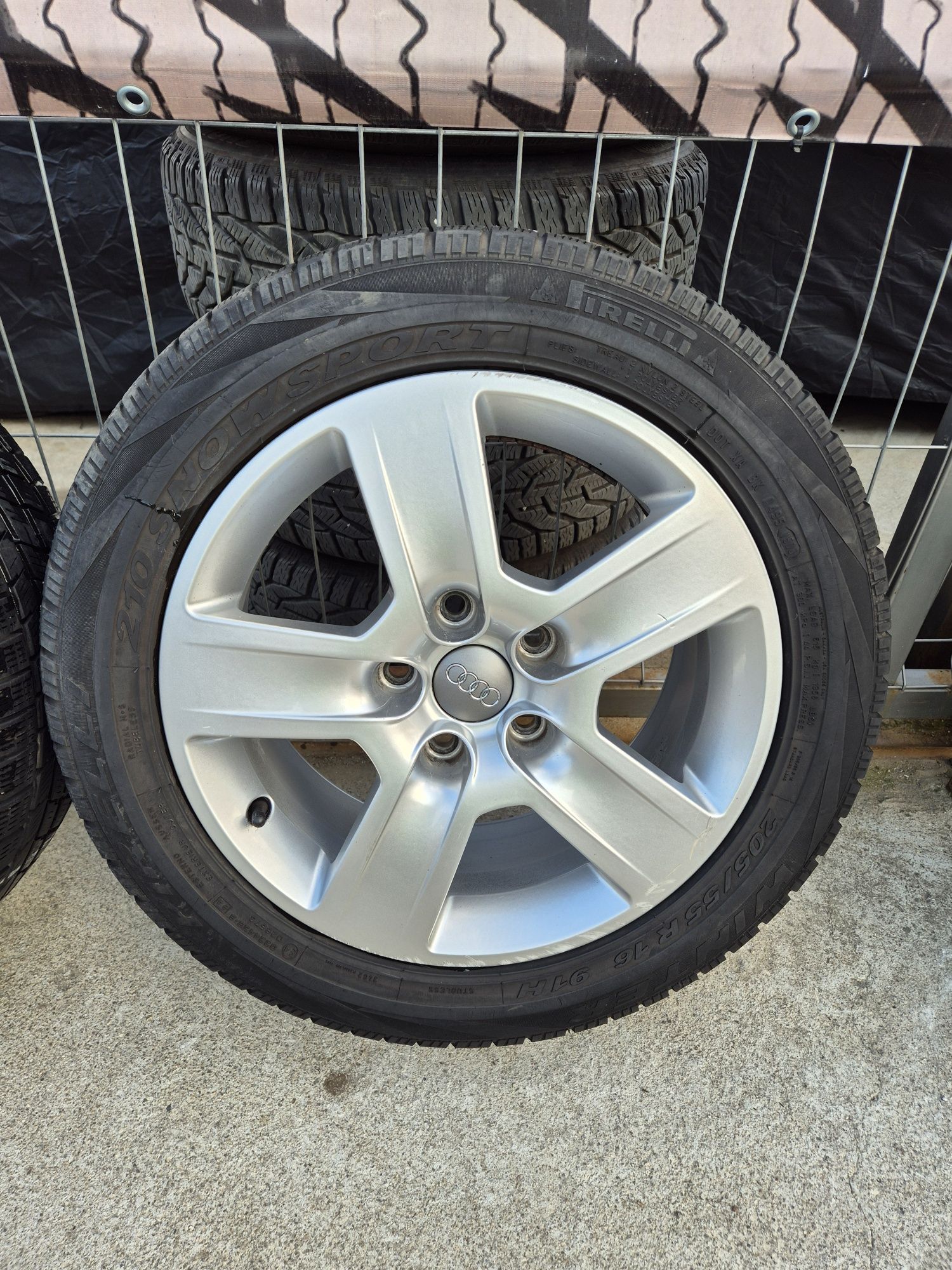 Джанти Audi 16 цола , 5х112 , 7j , et42 , 205/55/16 Vw , Seat  Skoda