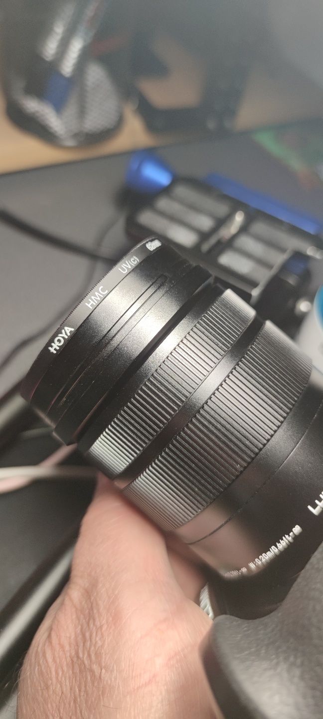 Panasonic Leica 12-60mm cu 2 filtre ND variabil și UV
