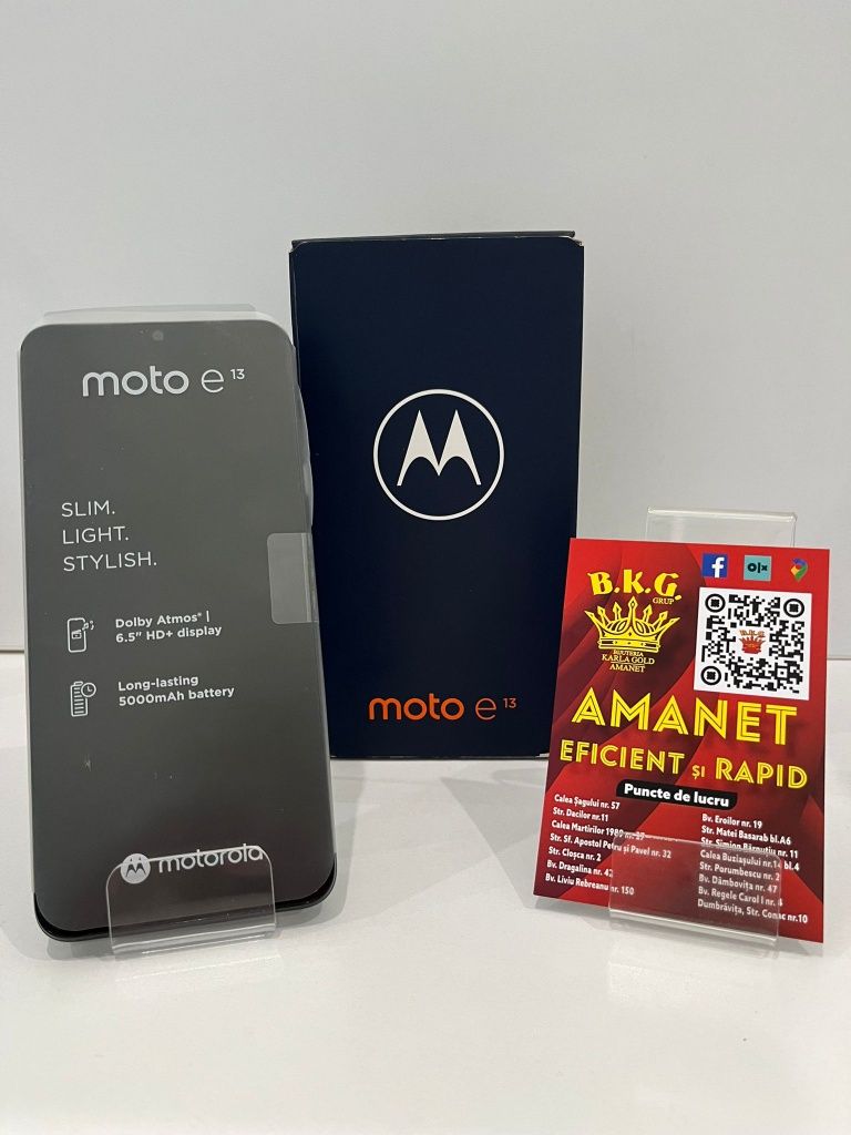 Motorola E13 64gb Amanet BKG