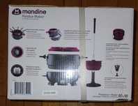 Fondue electric Mandine 800 W 1.8 litri, 8 furculite si boluri SIGILAT