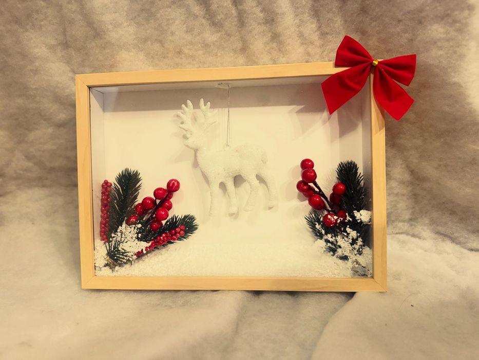 Коледна 3д рамка