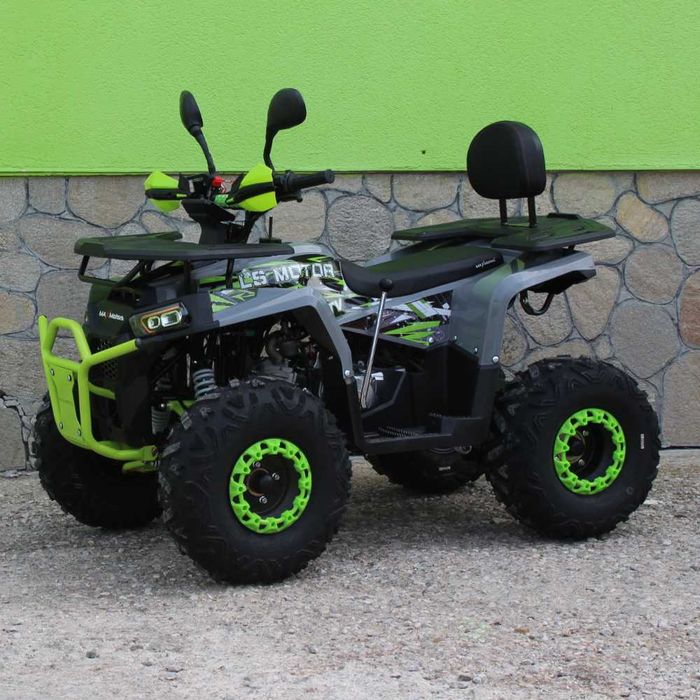 Бензиново АТВ 150сс Max Motors Predator GREEN/GRAY - автоматик