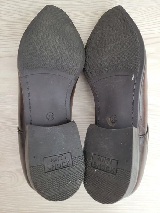 Pantofi eleganţi din piele Roberto Renzo, mărimea 39, ANTI SHOCK
