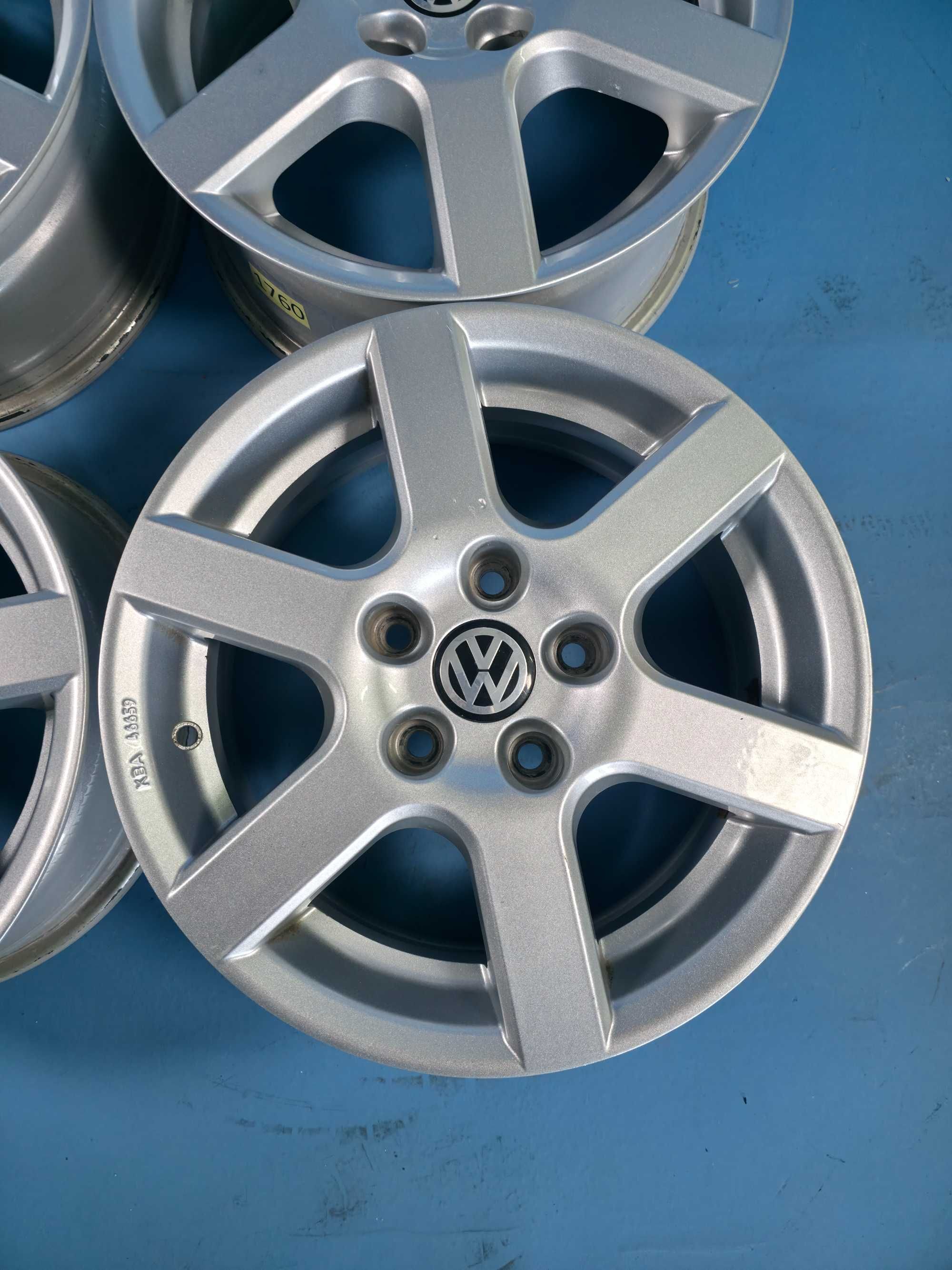 Jante Aliaj 5x112 15'' VW Golf Touran Passat Caddy 6.5J ET 38 !
