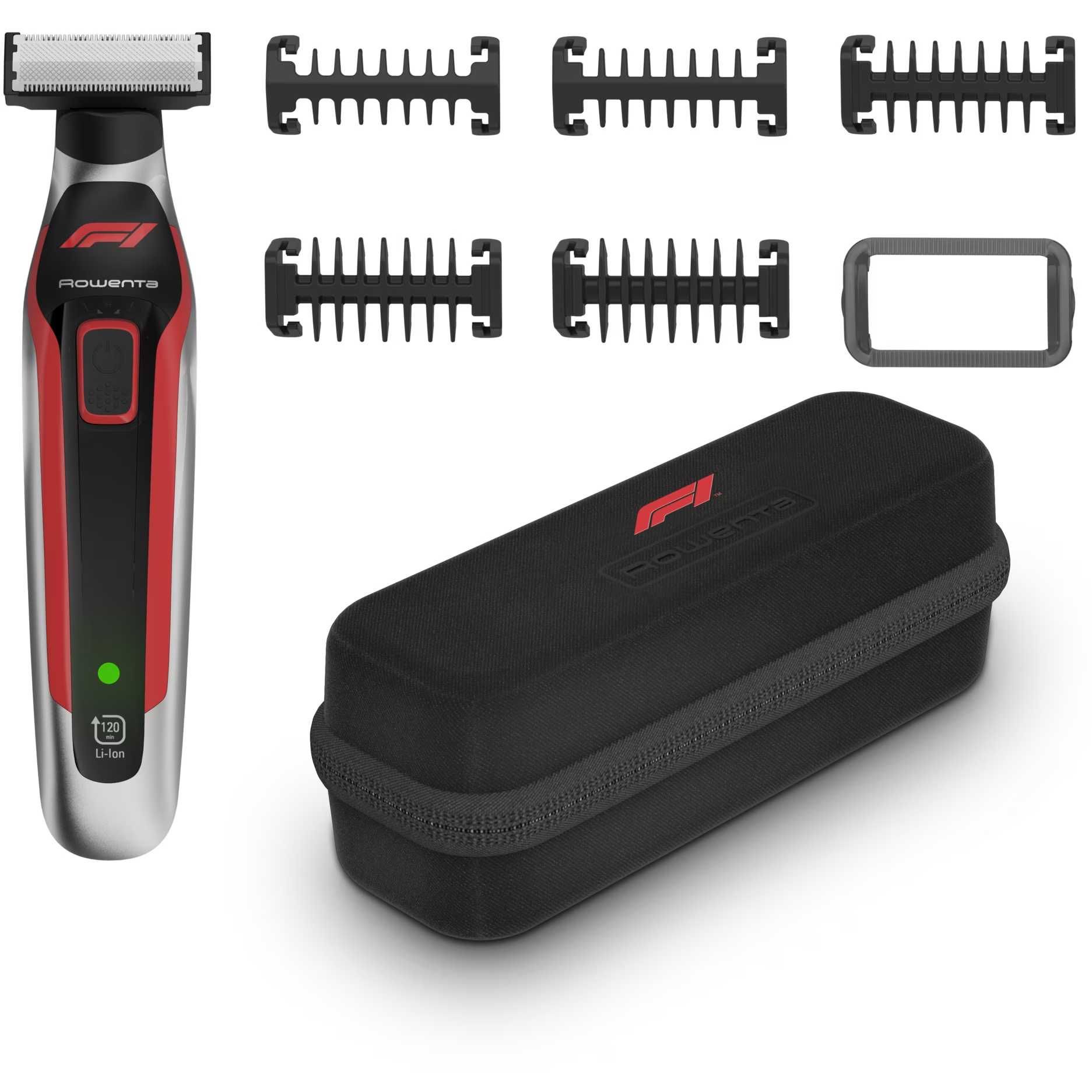Aparat de ras, tuns si conturat Rowenta Formula 1® TN604MF0,5 piepteni