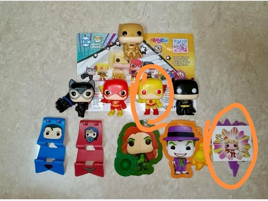 Киндер джой разные серии