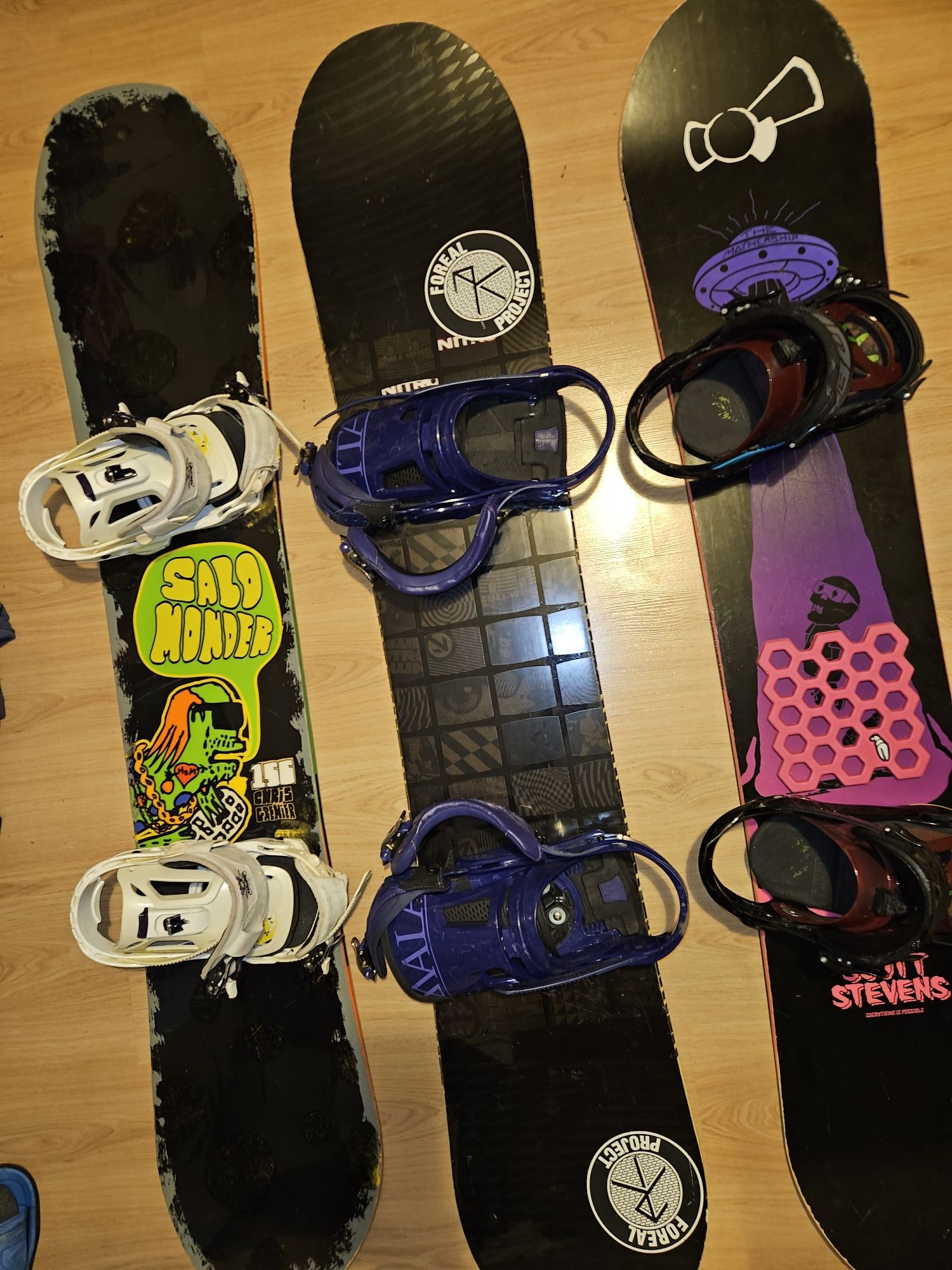 Сноуборд дъски с автомати  Salomon, Nitro, Capita snowboard