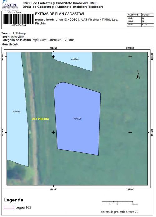 Vanzare teren intravilan Salciua Noua