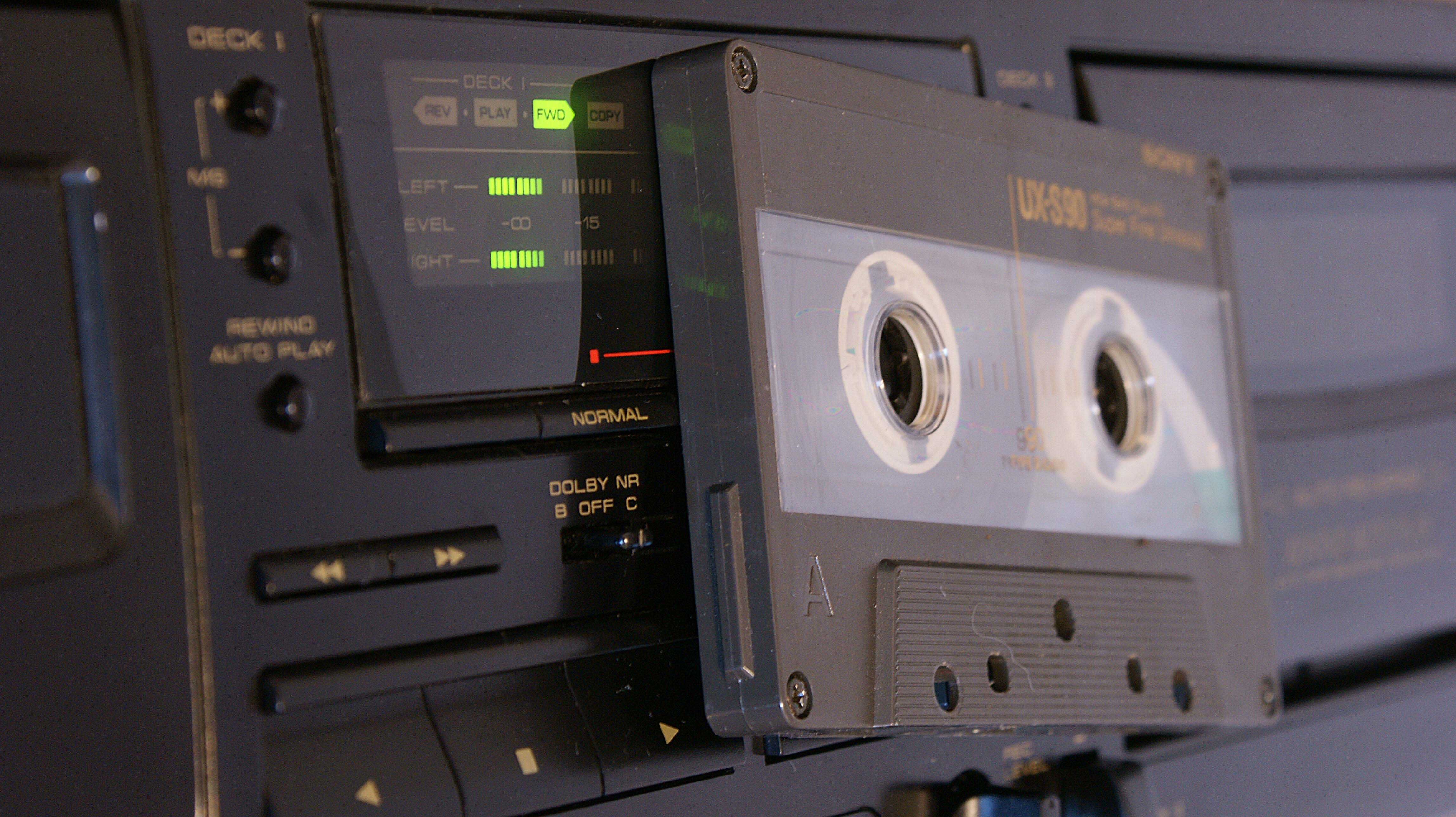 Pioneer CT-W205R Double Cassette Deck Auto Reverse DOLBY B-C Vintage