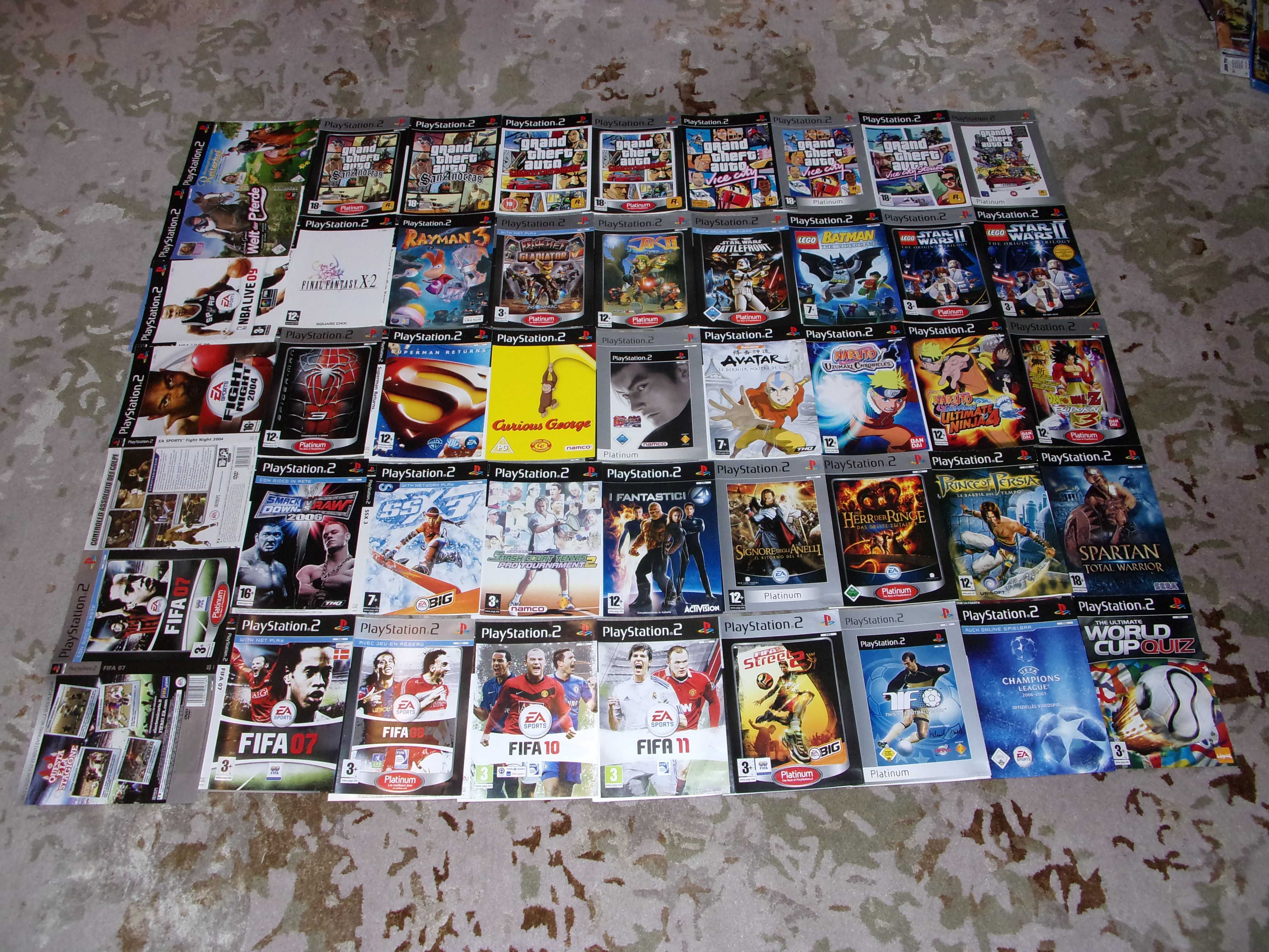 Carcase Postere carticele jocuri PS.2,3,4,PSP,Xbox si WII