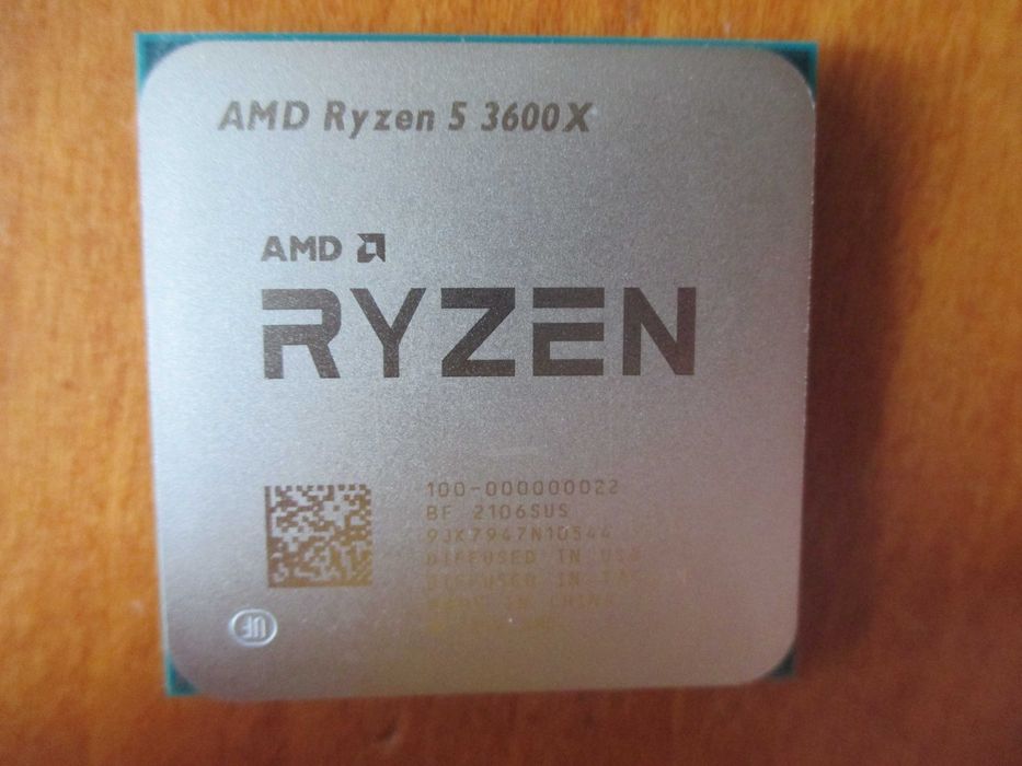 Процесор AMD Ryzen 5 3600x, цокъл AM4, TDP 95W