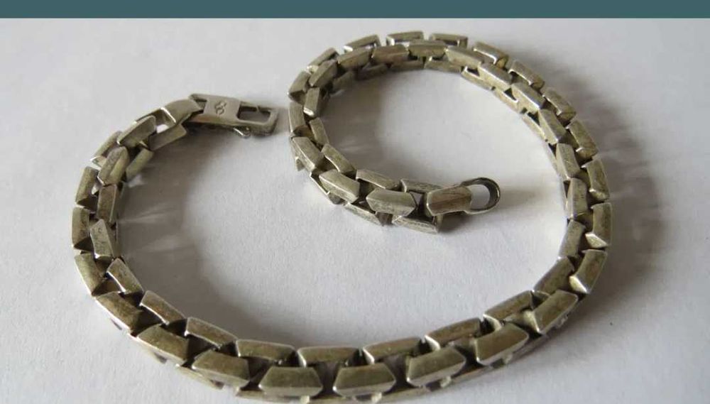 Bratara argint masiv 925, anglia, unisex