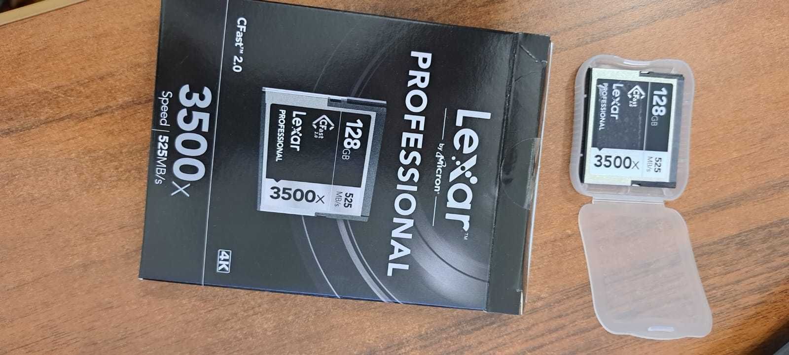 Carduri CFast 128 GB NOI LEXAR PRO