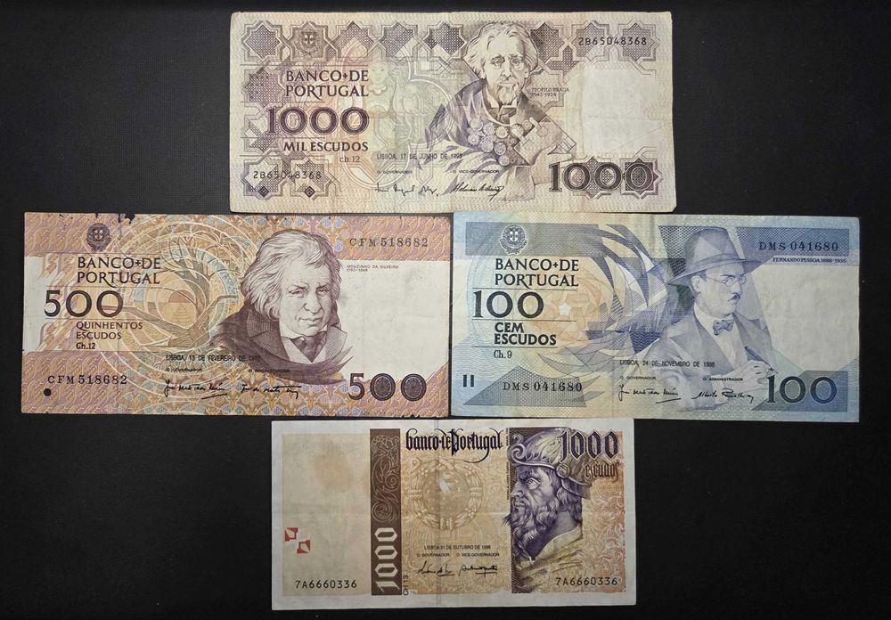 Bancnote din Bahamas, Antilele Olandeze, Italia și Portugalia