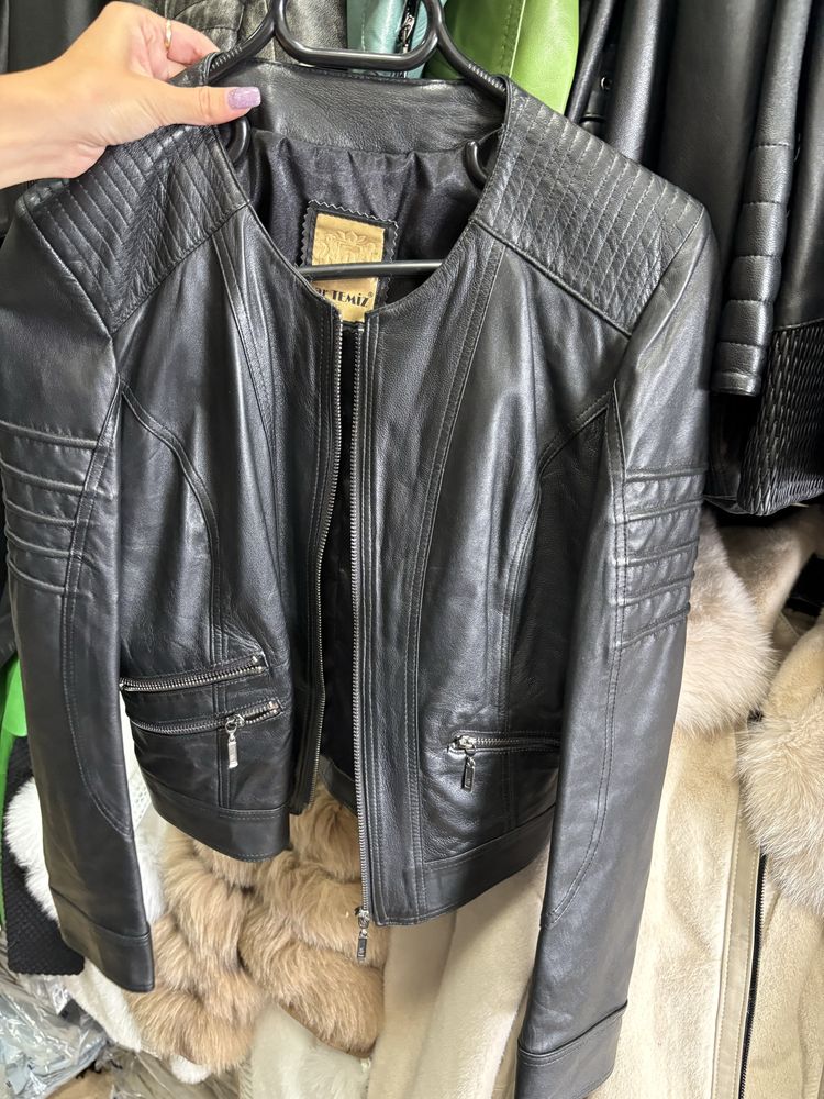 Дамско кожено яке от естествена кожа Pacotti, Guess, Balmain,Pinko