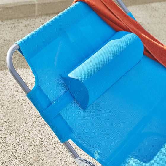 Sezlong metalic gradina cu perna confortabila |SB OGS35-B