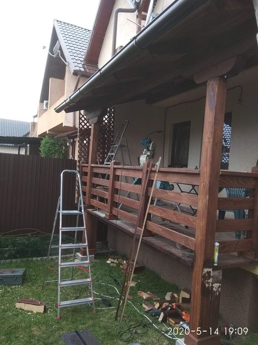 Terasa, foișoare rustice