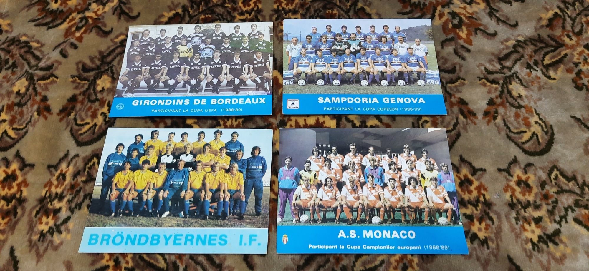 Tablouri canvas fotbaliști și carti poștale