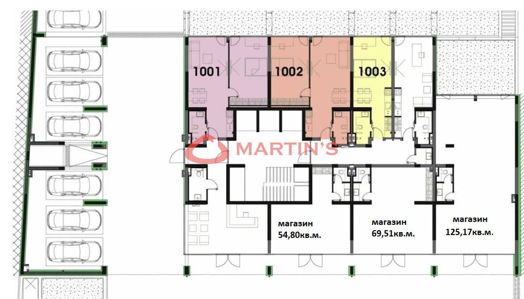 Офис в София-Студентски Град площ 55 цена 90420