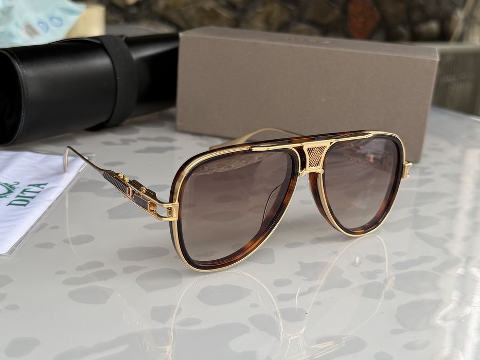 Ochelari de soare Dita Grand Decade aurii noi