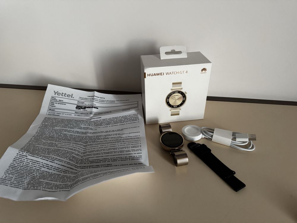 Смарт часовник Huawei GT4 41 mm Gold