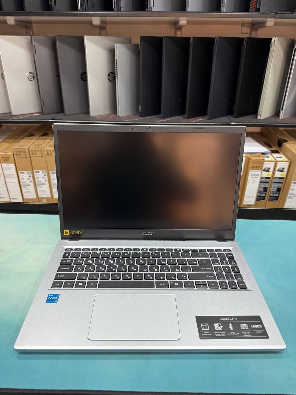 Noutbuk AserAcer Aspire Go 15
Windows 11 Home in S mode
Intel® Core™ i