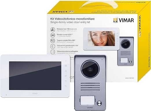 VIMAR K40930 Kit de intrare video pentru familie cu intrare video LCD