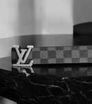 Curea Louis Vuitton Grey Squared x Lv Silver