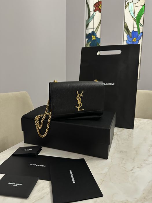 Чанта Saint Laurent Kate Small