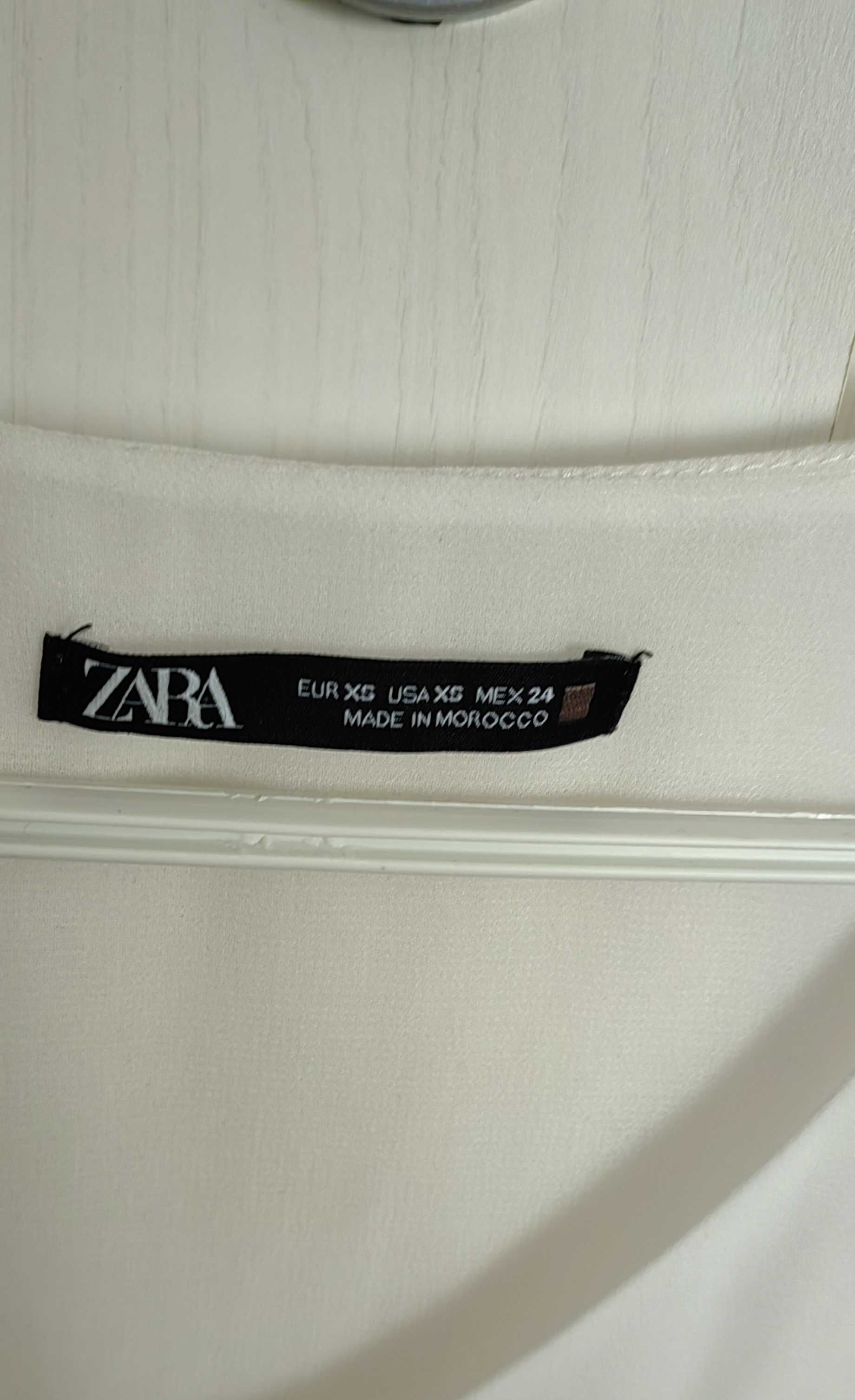 Camasa zara Xs alba