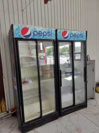 2штук Холодильник витринный pepsi.