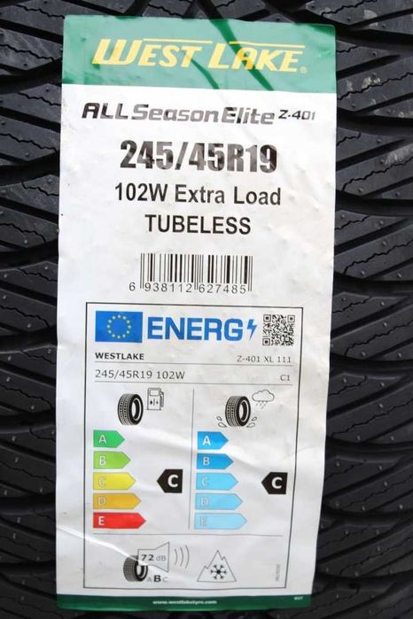 Anvelope noi 245/45R19, 102W, XL, WestLake, All Season, DOT 2025
