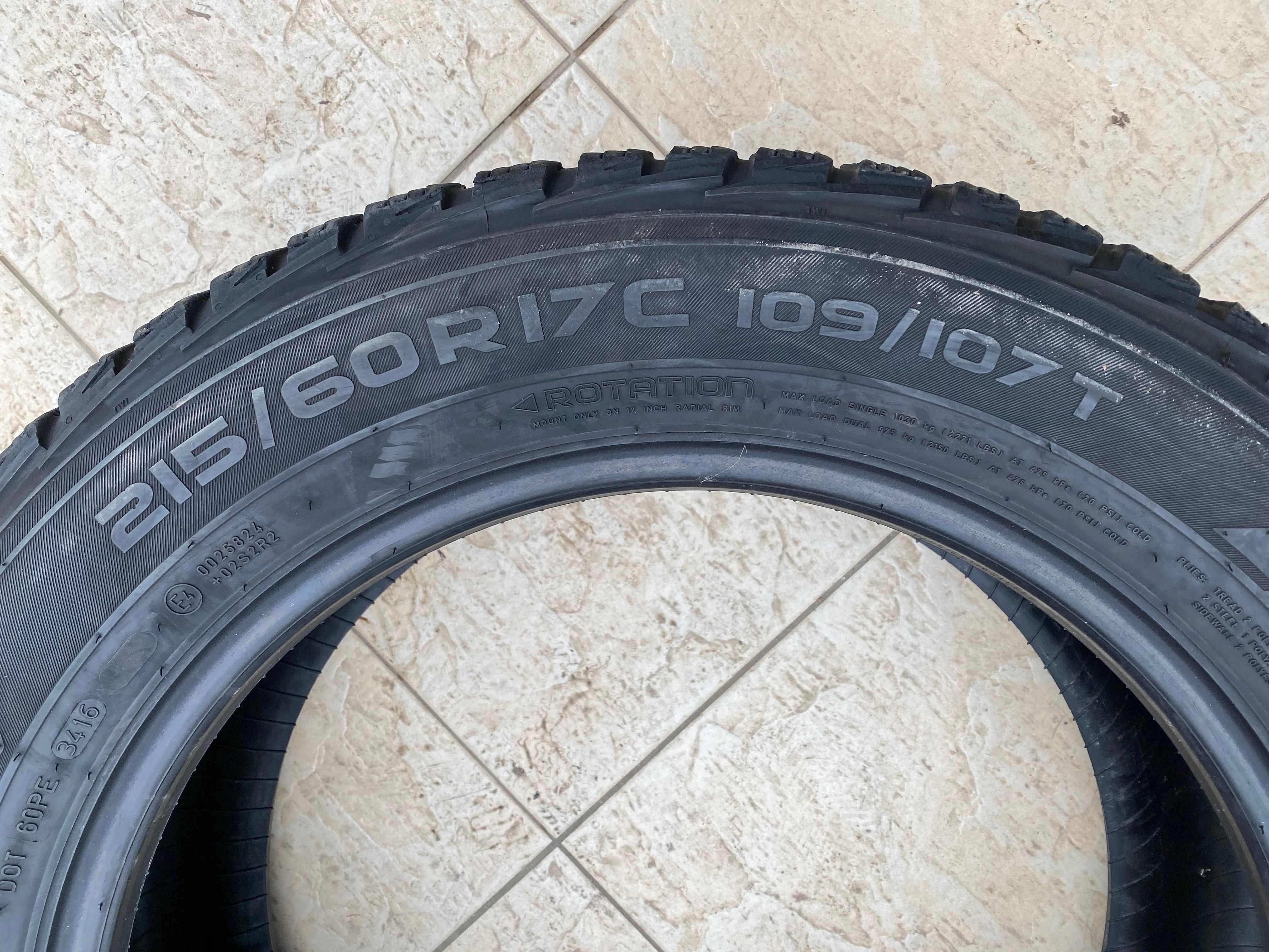 Гуми зимни бусови гума 215/60/17”C 109/107 T NOKIAN WRC 3