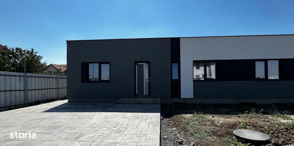 Duplex nou pe parter cu 3 camere |Dumbrăvița|